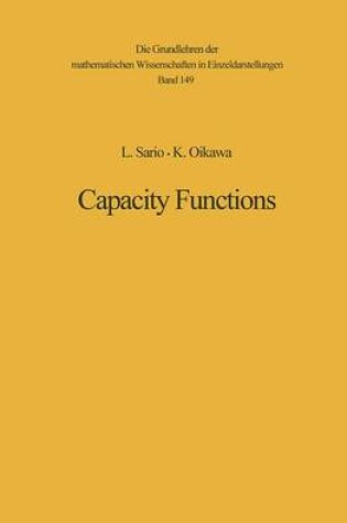 Cover of Capacity Functions