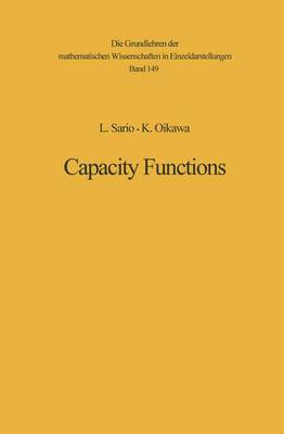 Book cover for Capacity Functions