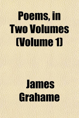 Book cover for Poems, in Two Volumes (Volume 1)