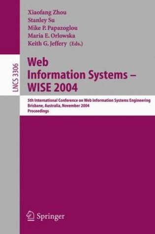 Cover of Web Information Systems - Wise 2004