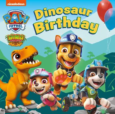 Book cover for PAW Patrol Board Book – Dinosaur Birthday