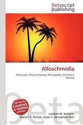 Cover of Alloschmidia