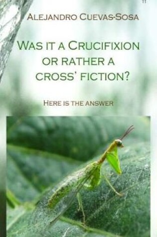 Cover of Was it a Crucifixion or rather a Cross' Fiction?: Here is the Answer