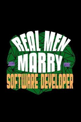 Book cover for Real men marry software developer