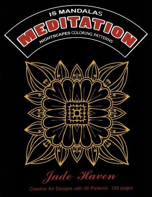 Book cover for Is Mandalas Meditation Nightscapes Coloring Patterns