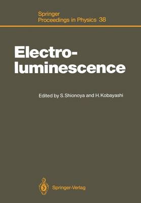 Book cover for Electroluminescence