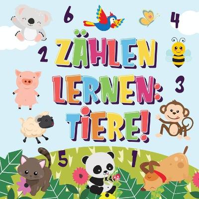 Book cover for Zählen lernen Tiere!