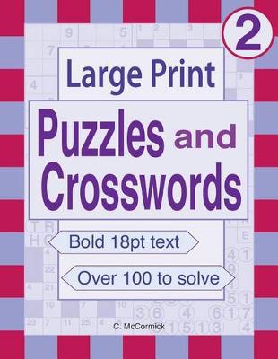 Book cover for Large Print Puzzles and Crosswords