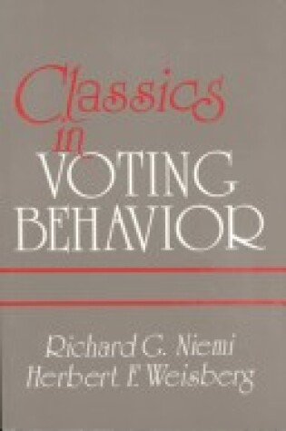 Cover of Classics in Voting Behavior