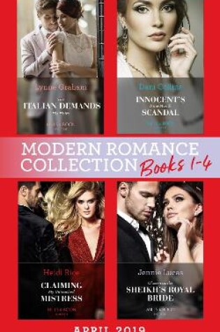 Cover of Modern Romance April 2019 Books 1-4
