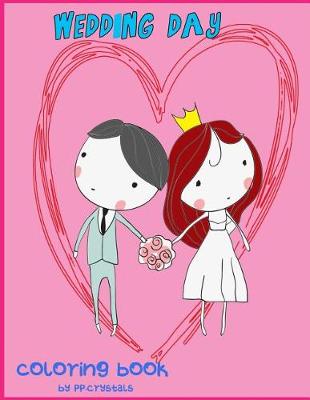 Book cover for Wedding Day coloring book