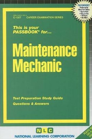 Cover of Maintenance Mechanic