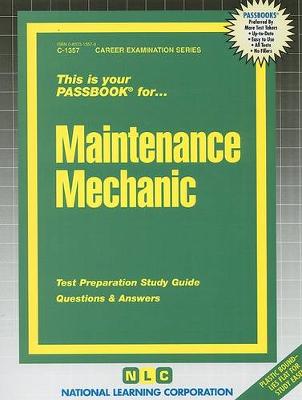 Book cover for Maintenance Mechanic