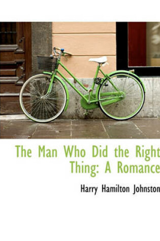 Cover of The Man Who Did the Right Thing