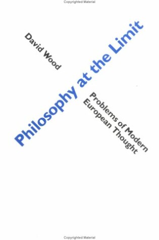 Cover of Philosophy at the Limit