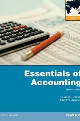 Cover of MyAccountingLab Standalone Access Card for Essentials of Accounting: International Editions