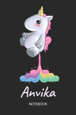 Book cover for Anvika - Notebook