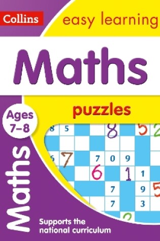 Cover of Maths Puzzles Ages 7-8
