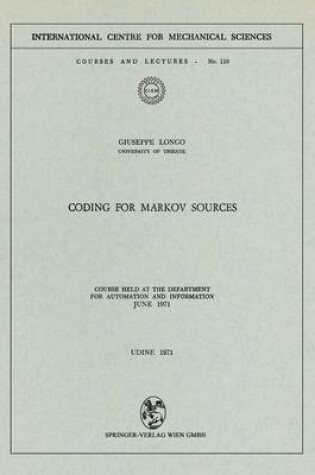 Cover of Coding for Markov Sources