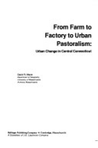 Cover of From Farm to Factory to Urban Pastoralism