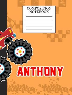 Book cover for Composition Notebook Anthony