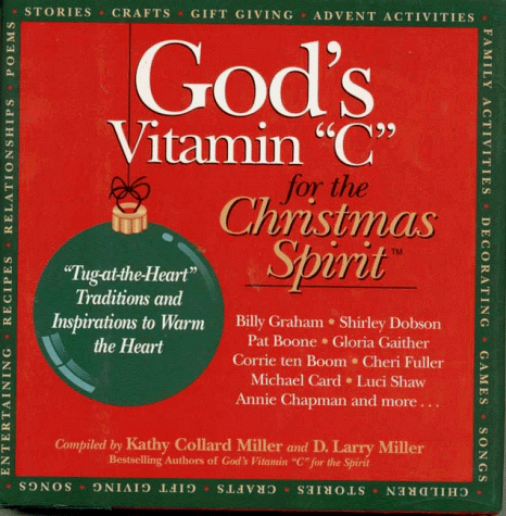 Book cover for God's Vitamin C for the Christmas Spirit