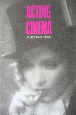 Cover of Acting in the Cinema