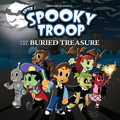 Book cover for Little Spooky Troop And The Buried Treasure