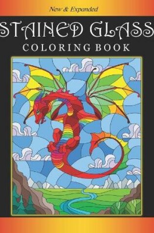 Cover of Stained Glass Coloring Book