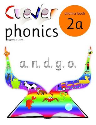 Book cover for A N D G O phonics book 2a