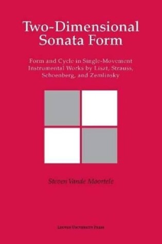 Cover of Two-Dimensional Sonata Form