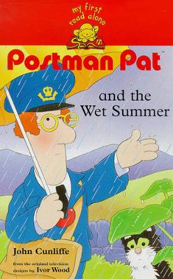 Book cover for Postman Pat and the wet summer