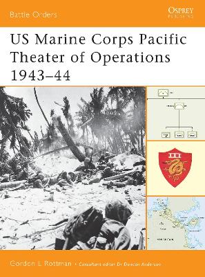Book cover for US Marine Corps Pacific Theater of Operations 1943-44