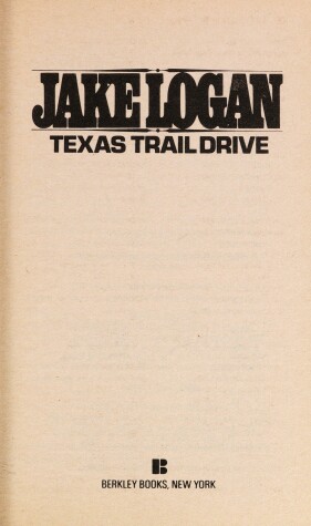 Book cover for Texas Trail Drive