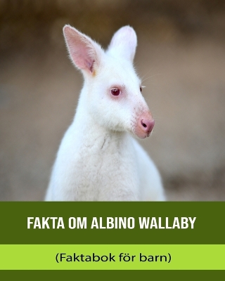 Cover of Fakta om Albino Wallaby (Faktabok för barn)