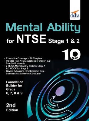 Book cover for Mental Ability for Ntse & Olympiad Exams for Class 10 (Quick Start for Class 6, 7, 8, & 9)