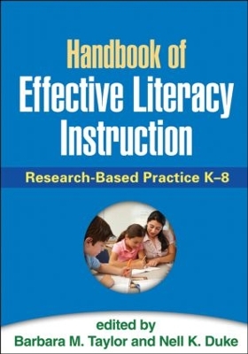 Book cover for Handbook of Effective Literacy Instruction