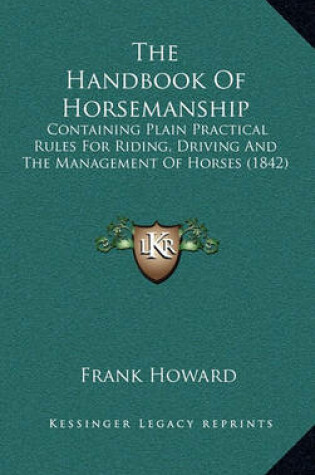 Cover of The Handbook of Horsemanship