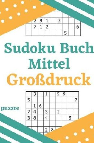 Cover of Sudoku Buch Mittel Großdruck