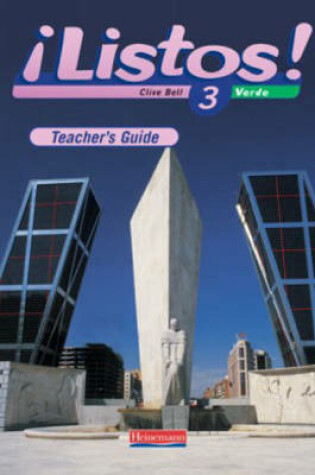 Cover of Listos! 3 Verde Teacher's Guide