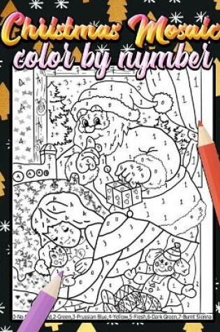 Cover of Christmas Mosaic Color By Number