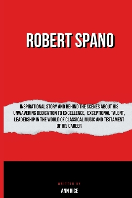 Book cover for Robert Spano