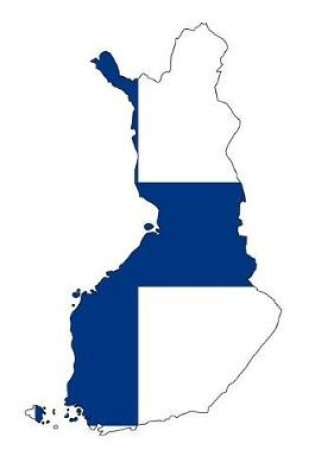 Cover of Flag of Finland Overlaid on the Finnish Map Journal