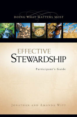 Cover of Effective Stewardship Participant's Guide, Session 2