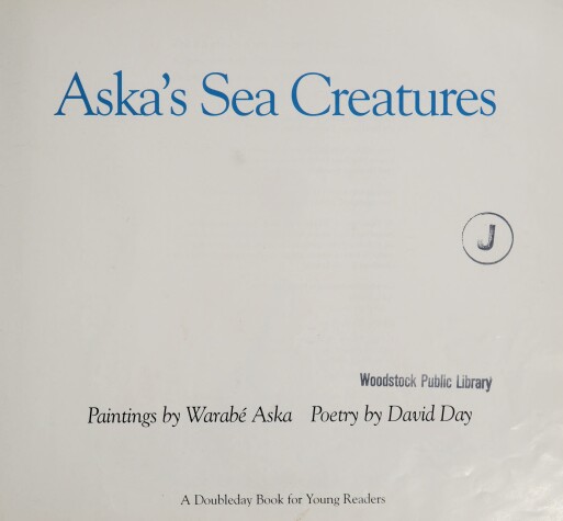 Book cover for Aska's Sea Creatures