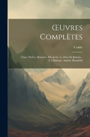 Cover of OEuvres Complètes