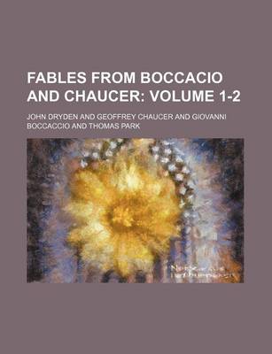 Book cover for Fables from Boccacio and Chaucer Volume 1-2