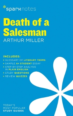 Book cover for Death of a Salesman SparkNotes Literature Guide