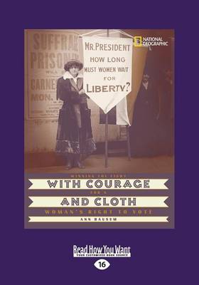 Book cover for With Courage and Cloth