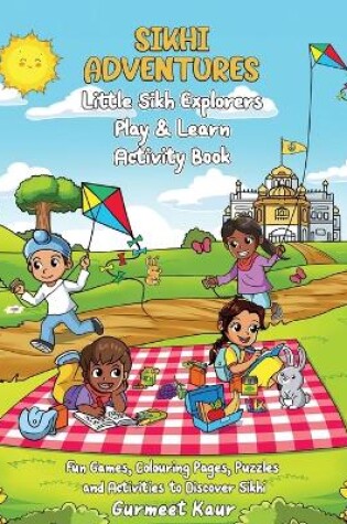 Cover of Little Sikh Explorers Play & Learn Activity Book